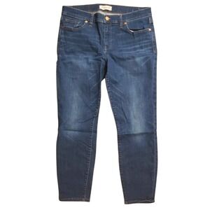 MADEWELL‎ Womens 32 Skinny Skinny Crop Jeans Stretch Denim